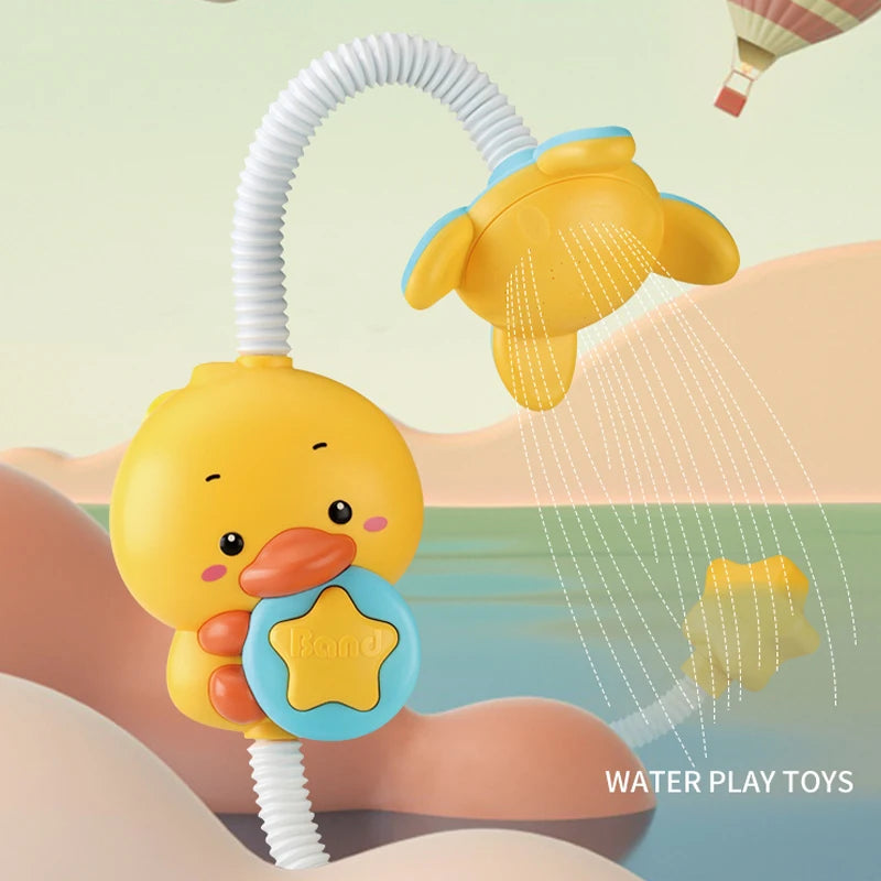 Fun Duck Water Sprayer Bath Toy