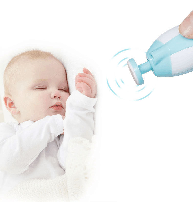 "GentleTouch™ Baby Nail Polisher – Safe, Silent & Scratch-Free Grooming"