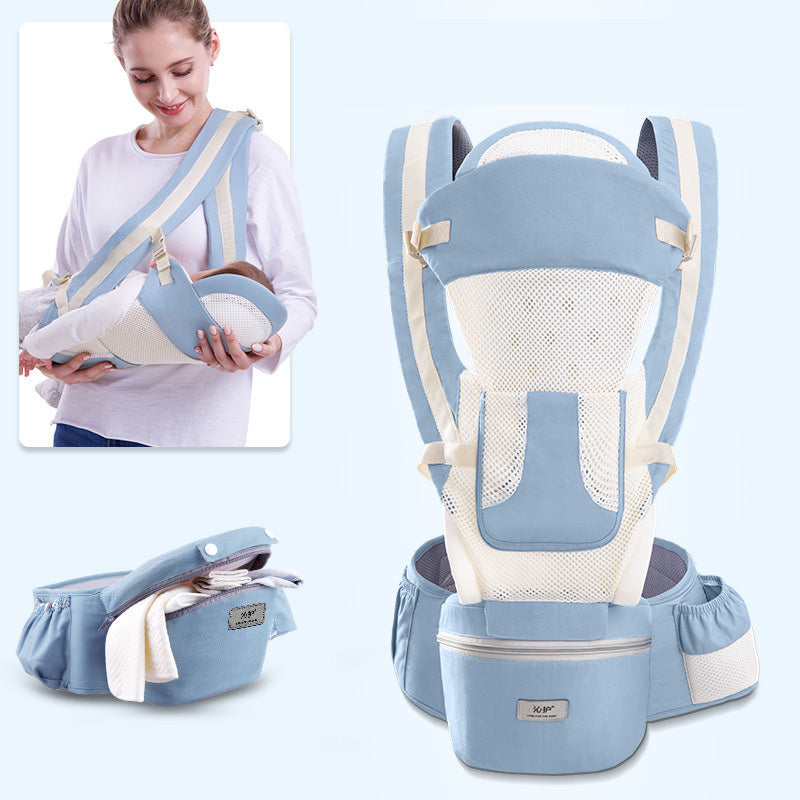 "Infant to Toddler Sling – Versatile, Breathable & Spine-Safe Design"