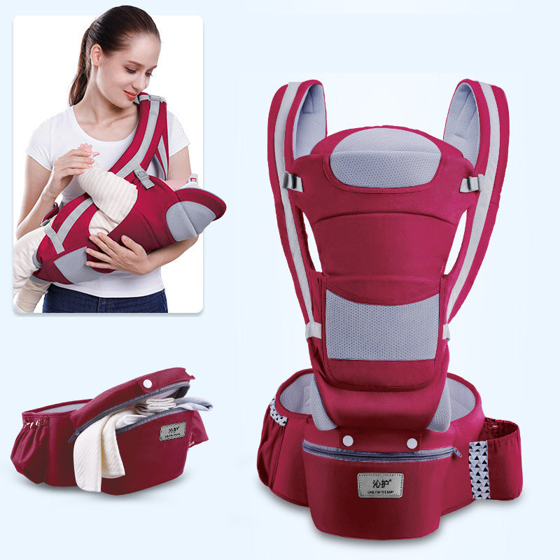 "Infant to Toddler Sling – Versatile, Breathable & Spine-Safe Design"