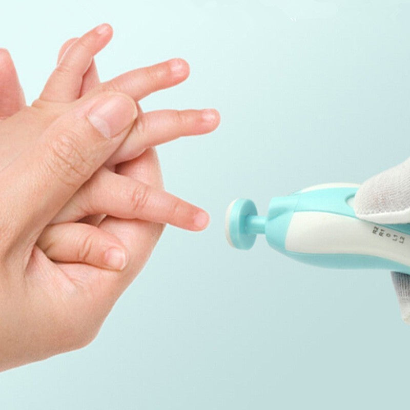 "GentleTouch™ Baby Nail Polisher – Safe, Silent & Scratch-Free Grooming"