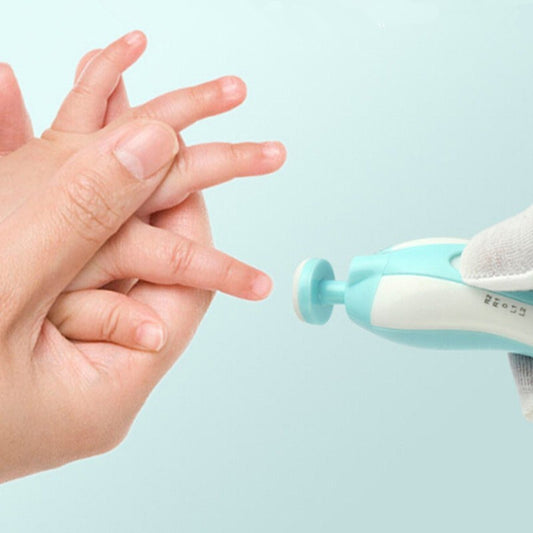 "GentleTouch™ Baby Nail Polisher – Safe, Silent & Scratch-Free Grooming"