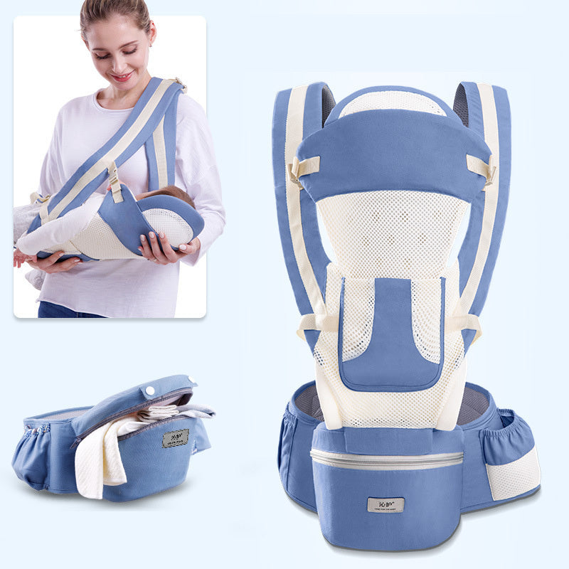 "Infant to Toddler Sling – Versatile, Breathable & Spine-Safe Design"