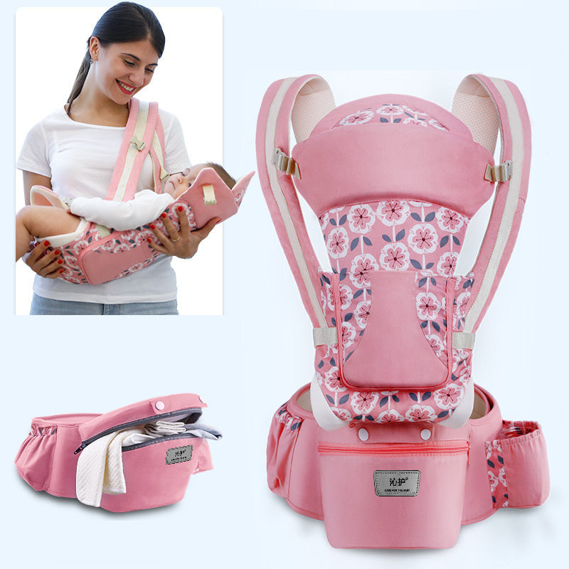 "Infant to Toddler Sling – Versatile, Breathable & Spine-Safe Design"