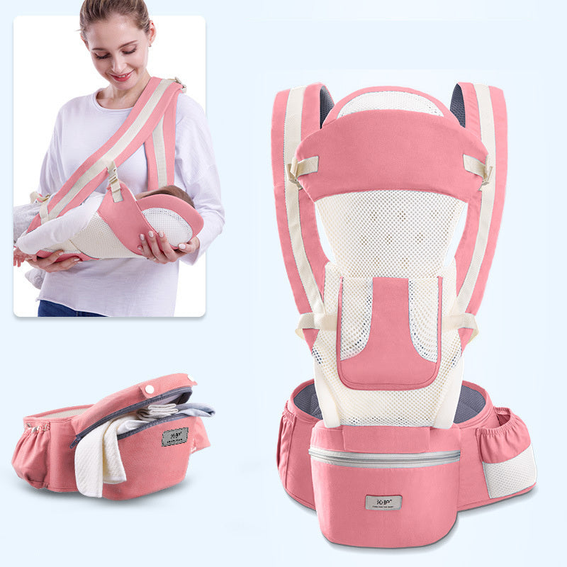 "Infant to Toddler Sling – Versatile, Breathable & Spine-Safe Design"