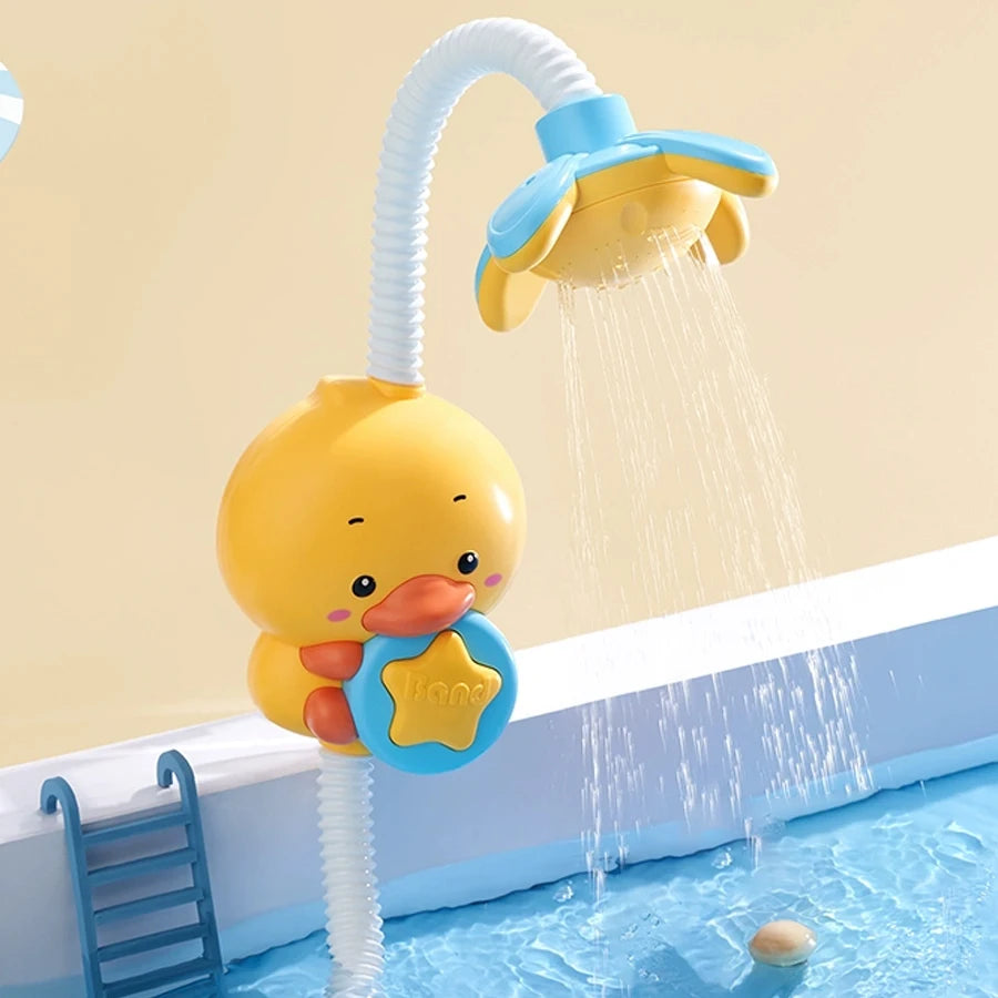 Fun Duck Water Sprayer Bath Toy