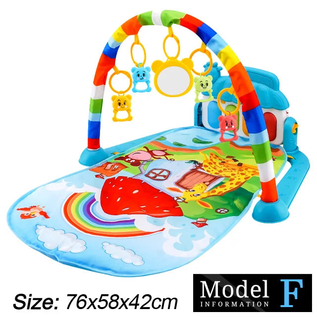 Baby Fitness Stand Music Play Gym