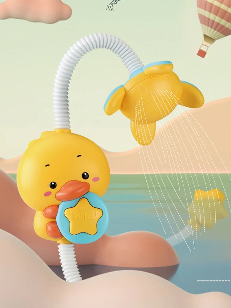 Fun Duck Water Sprayer Bath Toy